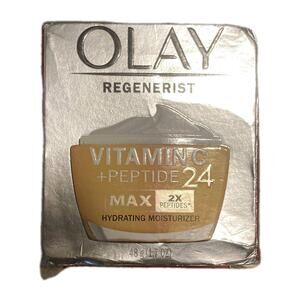Olay Regenerist Vitamin C + Peptide 24 MAX Face Moisturizer, 1.7oz